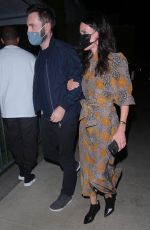 COURTENEY COX at Giorgio Baldi in Santa Monica 07/31/2021