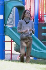 DAISY RIDLEY on the Set of The Marsh King