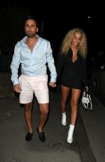 DANI IMBERT at The Only Way is Essex Press Night in Bournemouth 08/28/2021