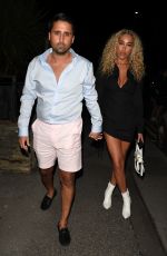 DANI IMBERT at The Only Way is Essex Press Night in Bournemouth 08/28/2021