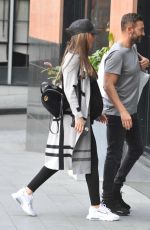 DARBY WARD and Michael Jackson Out in Manchester 08/23/2021