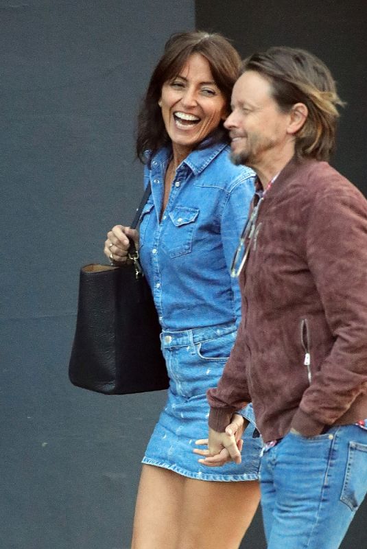 DAVINA MCCALL Out in Notting Hill 08/24/2021