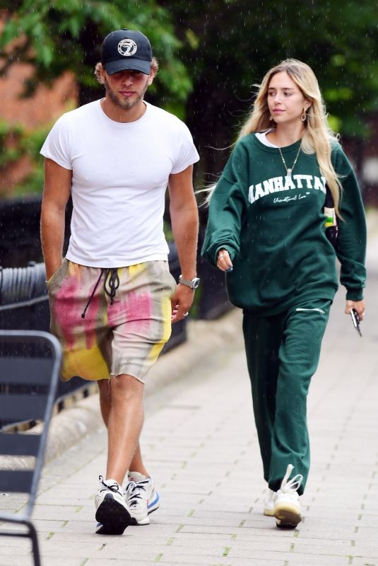 DELILAH HAMLIN and Eyal Booker Out in London 08/02/2021