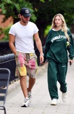 DELILAH HAMLIN and Eyal Booker Out in London 08/02/2021