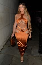 DEMI ROSE Arrives at Zuma in London 08/05/2021
