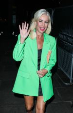 DENISE VAN OUTEN Leaves Proud Embankment in London 08/06/2021
