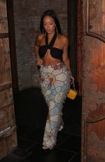 DRAYA MICHELE at TAO in Los Angeles 08/11/2021