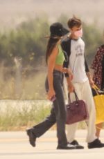 DUA LIPA and Anwar Hadid Catch a Private Jet Out of Ibiza 08/15/2021