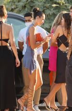 DUA LIPA and Anwar Hadid  Out with Friends in Ibiza 08/07/2021