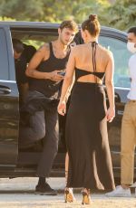 DUA LIPA and Anwar Hadid  Out with Friends in Ibiza 08/07/2021