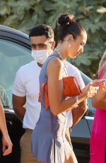 DUA LIPA and Anwar Hadid  Out with Friends in Ibiza 08/07/2021