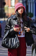 DUA LIPA Arrives at Her Hotel in London 08/25/2021