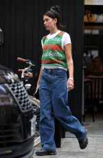 DUA LIPA at a Studio in London 08/18/2021