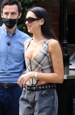 DUA LIPA Leaves Her Hotel in London 08/27/2021
