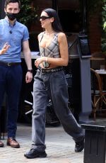 DUA LIPA Leaves Her Hotel in London 08/27/2021