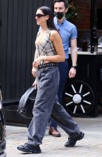 DUA LIPA Leaves Her Hotel in London 08/27/2021