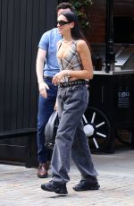 DUA LIPA Leaves Her Hotel in London 08/27/2021