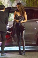 EIZA GONZALEZ Out for Dinner in West Hollywood 08/25/2021