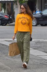 EIZA GONZALEZ Picks up Lunch at Joan