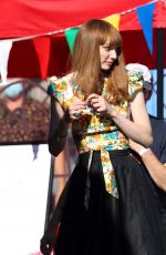 ELEANOR TOMLINSON on the Set of The Offenders in Bristol 08/10/2021