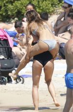 ELISABETTA CANALIS in Bikini at a Beach in Sardinia 08/01/2021