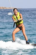 ELISABETTA GREGORACI Jet Skiing in Portocervo 08/04/2021