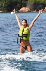 ELISABETTA GREGORACI Jet Skiing in Portocervo 08/04/2021