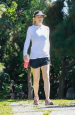 ELLEN POMPEO and Chris Out Hiking at Griffith Park in Los Feliz 08/02/2021