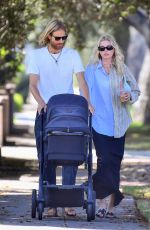 ELSA HOSK and Tom Daly Out for Coffee in Pasadena 08/07/2021