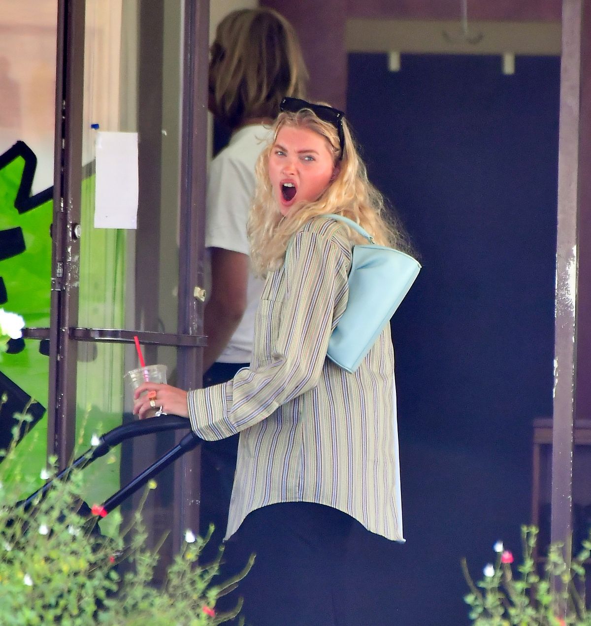 Elsa Hosk And Tom Daly Out For Coffee In Pasadena 08 07 2021 Hawtcelebs