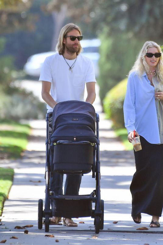 ELSA HOSK and Tom Daly Out for Coffee in Pasadena 08/07/2021