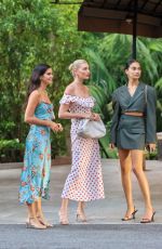 ELSA HOSK, SARA SAMPAIO and SHANINA SHAIK at Darya Hope Launch Event in Los Angeles 08/26/2021