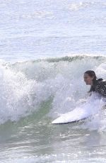 ELSA PATAKY in Wetsuit Out for Morning Surf in Australia 08/25/2021