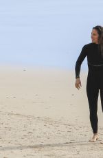 ELSA PATAKY in Wetsuit Out for Morning Surf in Australia 08/25/2021