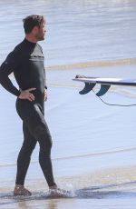 ELSA PATAKY in Wetsuit Out for Morning Surf in Australia 08/25/2021