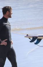 ELSA PATAKY in Wetsuit Out for Morning Surf in Australia 08/25/2021