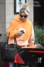 EMILY ATACK Leaves Her Hotel in Manchester 08/15/2021