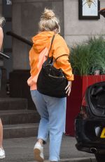 EMILY ATACK Leaves Her Hotel in Manchester 08/15/2021