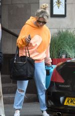 EMILY ATACK Leaves Her Hotel in Manchester 08/15/2021