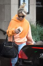 EMILY ATACK Leaves Her Hotel in Manchester 08/15/2021