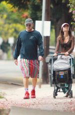 EMILY RATAJKOWSKI and Sebastian Bear-McClard Out with Their Baby in Los Angeles 08/22/2021