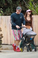 EMILY RATAJKOWSKI and Sebastian Bear-McClard Out with Their Baby in Los Angeles 08/22/2021