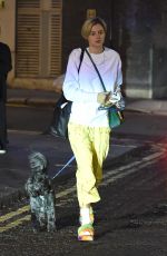 EMMA CORRIN Leaves Harold Pinter Theatre in London 08/02/2021