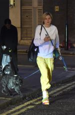 EMMA CORRIN Leaves Harold Pinter Theatre in London 08/02/2021
