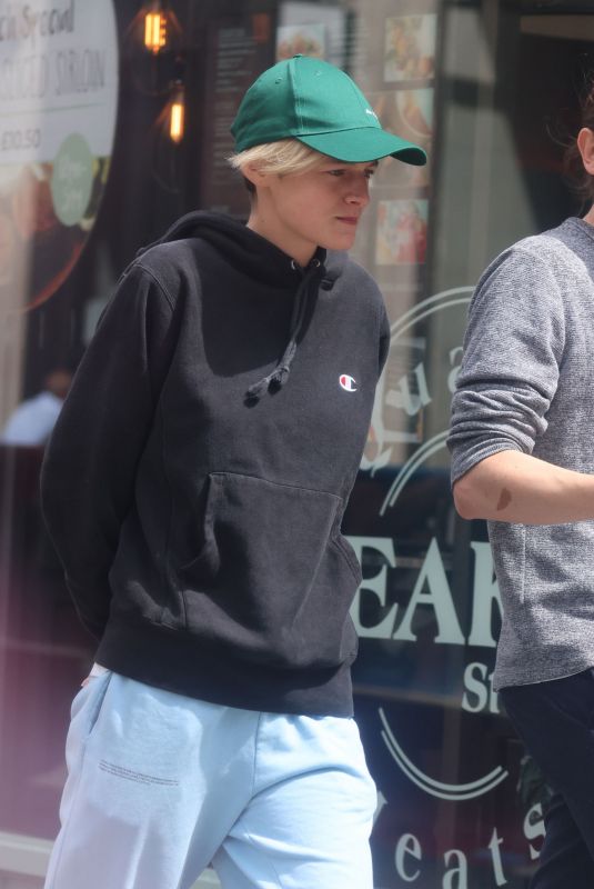 EMMA CORRIN Out in London 07/29/2021