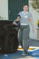 EMMA KENNEY Out for Lunch at Sunset Plaza in West Hollywood 08/05/2021