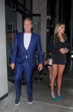 EMMA KROKDAL and Dolph Lundgren at Catch LA in West Hollywood 07/31/2021