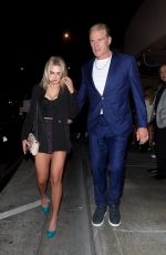 EMMA KROKDAL and Dolph Lundgren at Catch LA in West Hollywood 07/31/2021