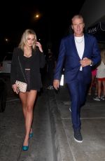EMMA KROKDAL and Dolph Lundgren at Catch LA in West Hollywood 07/31/2021