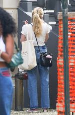 EMMA ROBERTS in Denim Out in New York 08/07/2021